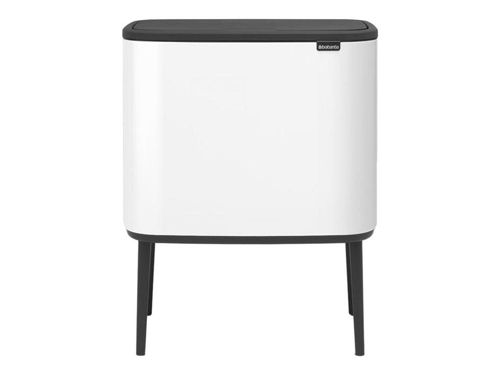 brabantia Bo Touch Bin - rubbish bin - 33 L - white brabantia Bo Touch Bin - rubbish bin - 33 L - white